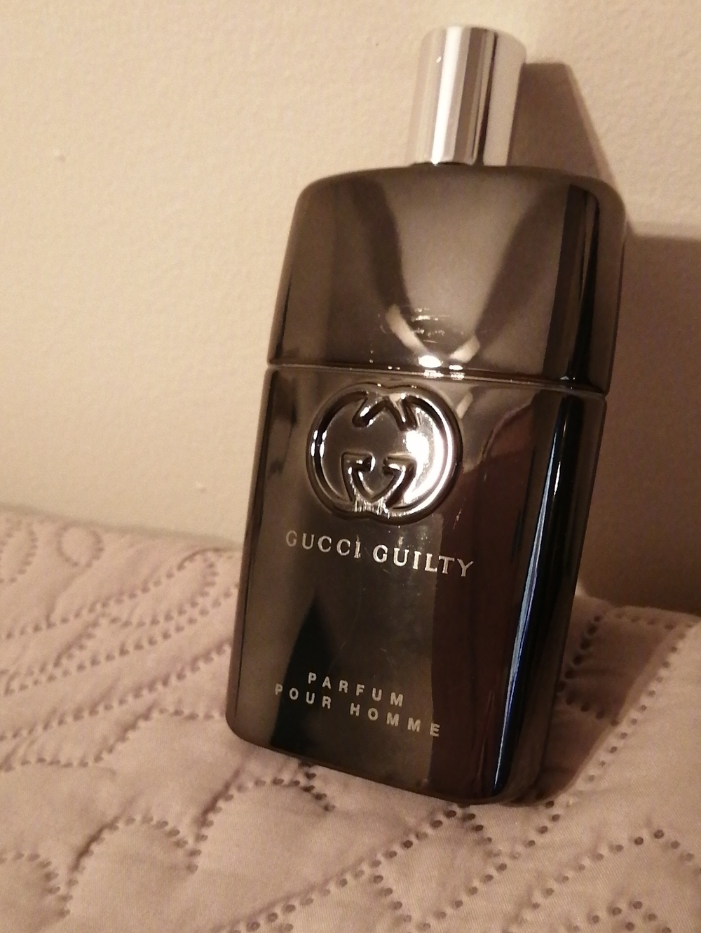 Gucci Guilty Parfum Pour Homme - Metallic Silver Bottle